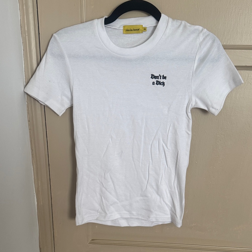 White Short Sleeve Tee